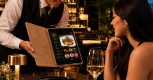 Menú en ipad para restaurantes